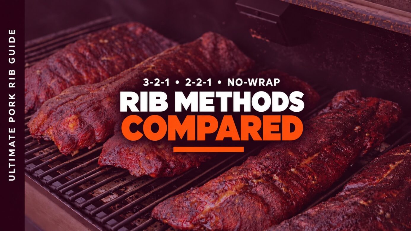 Vid Rib Pork Rib Methods: 3-2-1, 2-2-1 & No-Wrap Compared