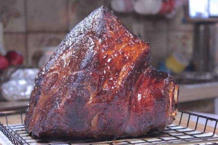 rum injected smoked ham