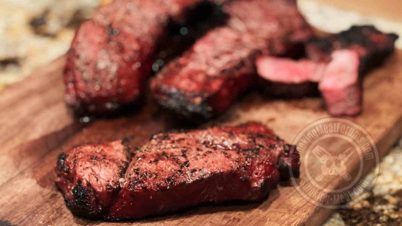 Searing Steaks on a Charcoal Chimney - Learn to Smoke Meat with Jeff  Phillips