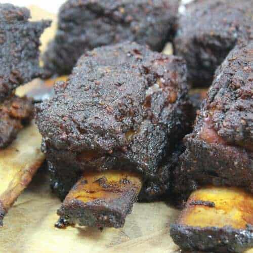 Smoked Beef Short Ribs 3 smoked beef short ribs 1000
