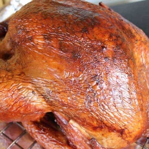 smoked buttermilk brined turkey