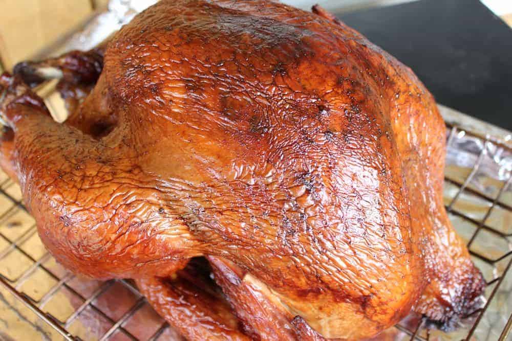 Buttermilk Brined Smoked Turkey