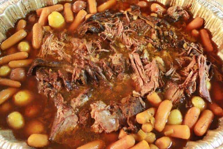 Smoked Chuck Roast with Potatoes and Carrots Learn to Smoke Meat with