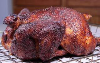 smoked maple barbecue chicken