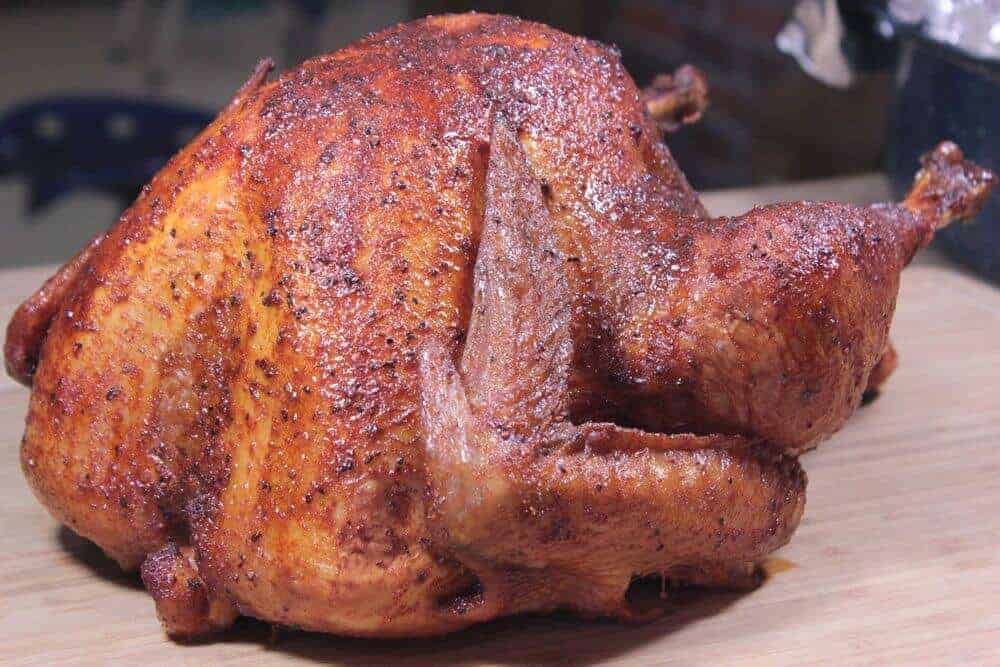 smoked maple barbecue turkey