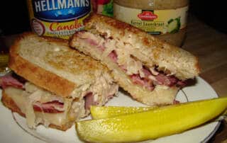 The Reuben from Homemade Pastrami