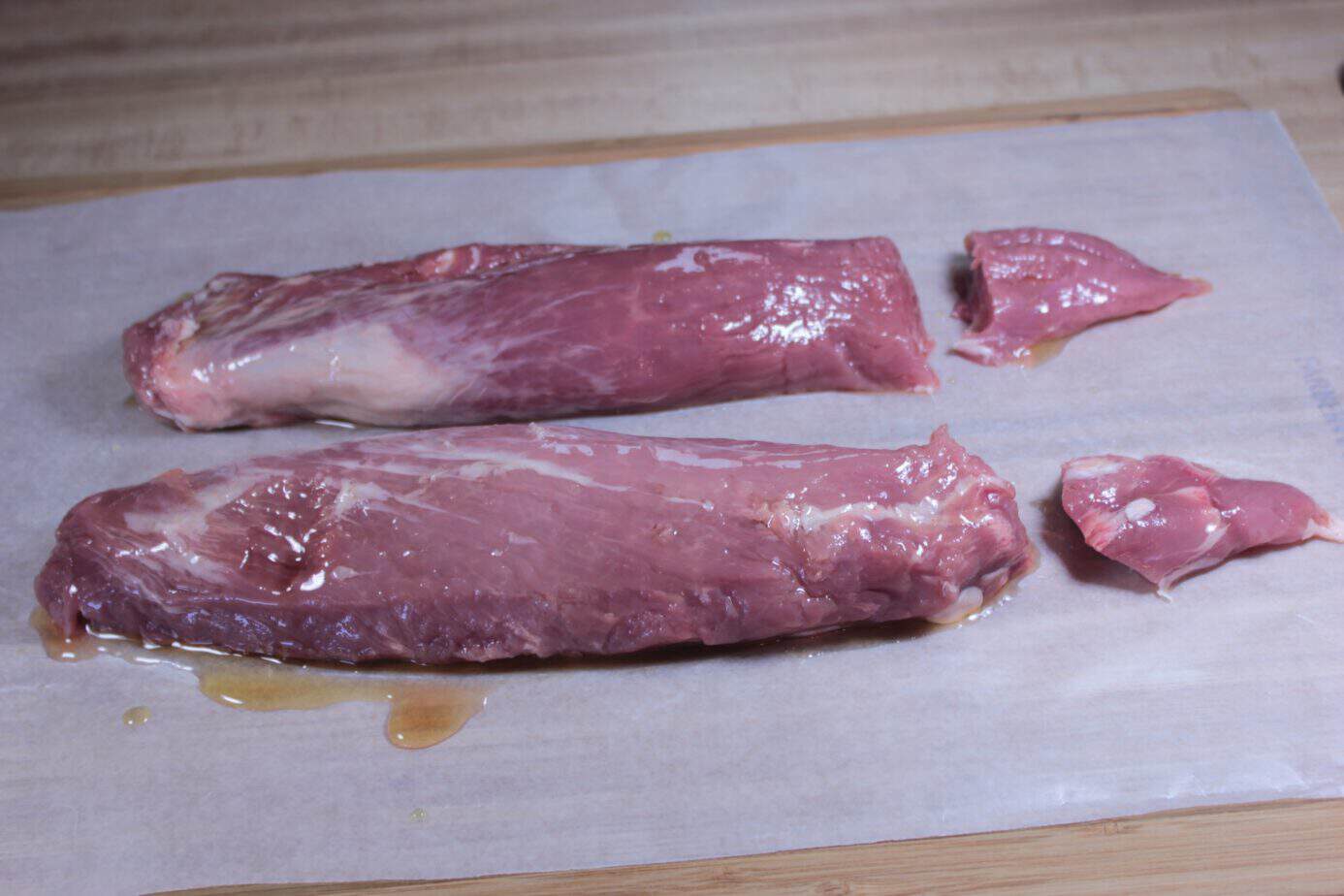 Smoked Pork Tenderloin Recipe 39 pork tenderloins with maple syrup brushed on as a binder
