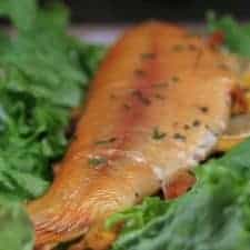 smoked trout with herbs and lemon 575x384 1
