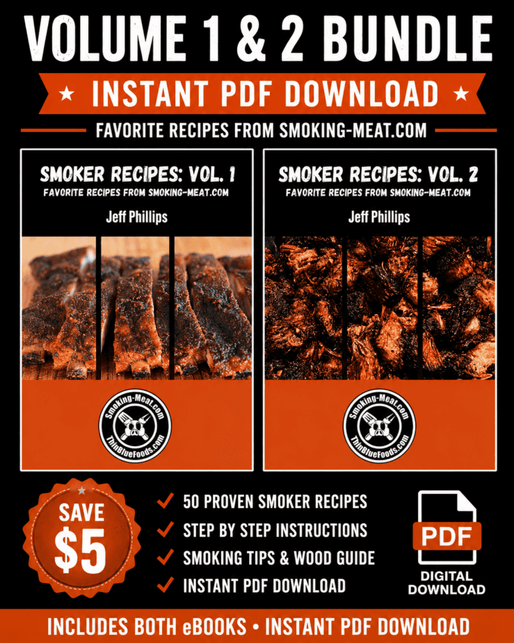 Smoking-Meat.com 1 smoker recipes volume 1 2 bundle shopify feature
