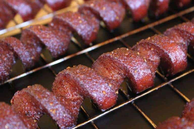 Smoked Hotdogs -Spiral Cut and Seasoned