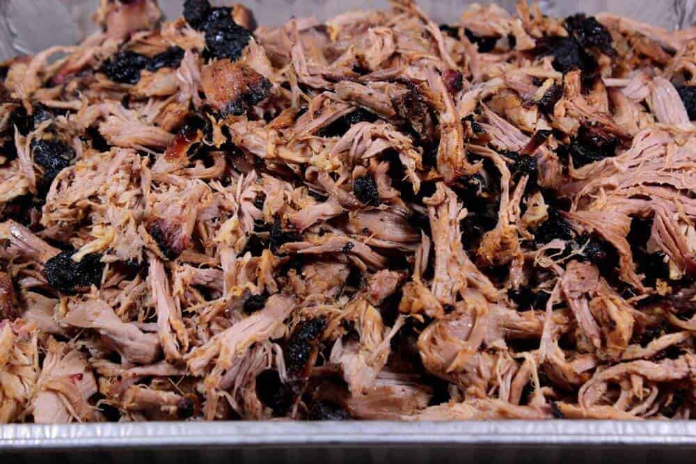 tasty tender smoked pulled pork