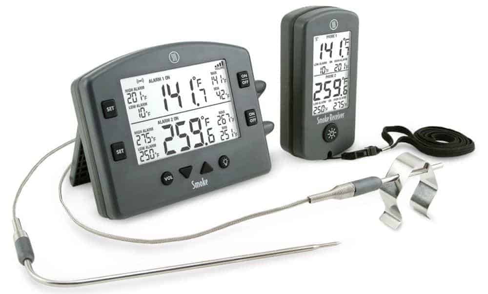 Dual Probe Wired Thermometer — SmokinTex Electric Smokers