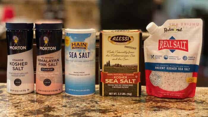 types of salt