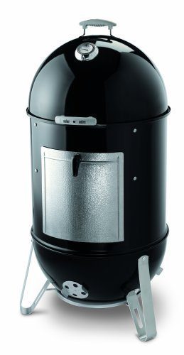 My Favorite Smoking and Cooking Tools 10 Weber 22-inch Smokey Mountain charcoal smoker with domed lid, front fuel door and three legs